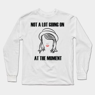 taylor swift line art Long Sleeve T-Shirt